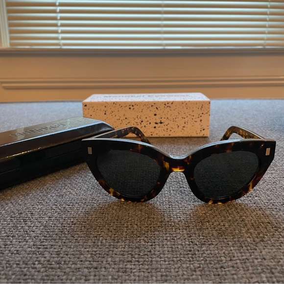 Monokel Neko Havana Sunglasses - Green Lens - Picture 4 of 9